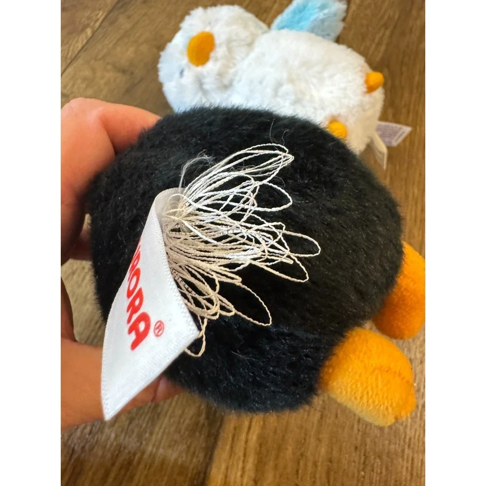 Aurora World Plush Penguin Lot Blue Pom Pom Rolly Pet Peewee Stuffed Animal Toys